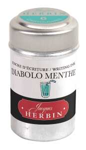 Herbin Jacques Herbin 20133T Diabolo Minze, 6 Stück