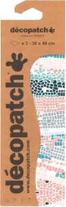 Clairefontaine Decopatch Décopatch C857C Papier, Mehrfarbig