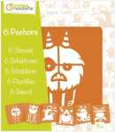 Clairefontaine Avenue Mandarine - Schablonen, PO011C,...