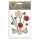 Clairefontaine Trockenblumen gepresst 12St rot