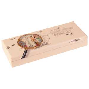 Clairefontaine Ast4 Lupe Stiftetui 21x5,5x8 weiß