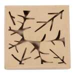 Box Pflanze quadratisch 17x17x3cm
