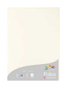 Pollen A4 naturweiß 210g per 25