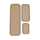 3 Tabletts rechteckig 15/25,6/45cm