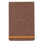 Rhodia Webnotepad 9x14 96Bl lin braun