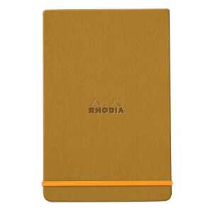 Rhodia Webnotepad 9x14 96Bl lin gold
