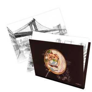 Clairefontaine Ast4 Lupe Zeichenmappe A3+ 45x32 sw