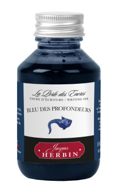 Herbin Zeichen/Schreibtinte 100ml Profond