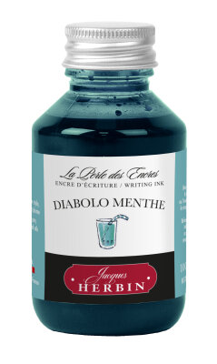 Herbin Zeichen/Schreibtinte 100ml Diabolo