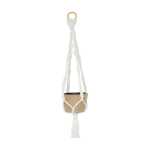 Großes Makramee m. Übertopf 12,5cm