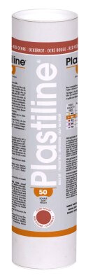 Herbin Plastiline 1350T - Tube de Plastiline Modelliermasse, sehr präzise, Modeler, Sculpter, Formen, Härtegrad 50 weich, 1 kg, Farbe Rot