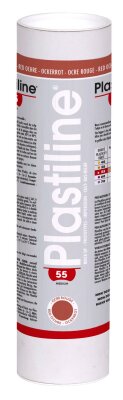 Herbin Plastiline 1355T - Tube de Plastiline - Modelliermasse, sehr präzise, Modeler, Sculpter, Formen, Härtegrad 55 medium - 1 kg - Farbe Rotbraun. Hergestellt in Frankreich