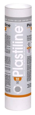 Herbin Plastiline 1650T - Tube de Plastiline Modelliermasse, sehr präzise, Modeler, Sculpter, Formen, Härtegrad 50 weich, 1 kg, hellgraues Farbton: hergestellt in Frankreich