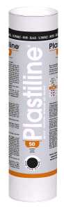 PLASTILINE 1 KG H 50 - schwarz