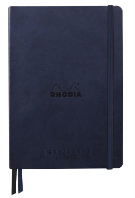 Rhodia Goalbk Crea Maya sw 80Bl dot blau