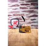 Ritterhelm Kinder 24x25x20cm 3609510008833