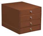 Rhodia Rhodia Schubladenbox 4L 24,8 kupfer