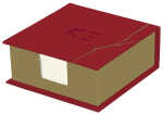 Clairefontaine Kenzo Maiko Memobl 11x4 300 Bl bl