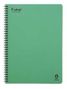 FOREVER PR Spiralh A4 gn 60Bl lin