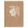 Clairefontaine Cocoa, Passwortbuch A5 16Bl bedr.