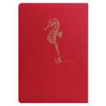 Clairefontaine FS Red NB A5 48Bl lin elfb sort