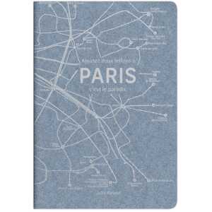 Clairefontaine Jeans, Notizheft A4 48Bl lin+Rd st