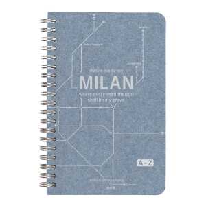 Clairefontaine Jeans Spiraladressb 11x17 50Bl lin