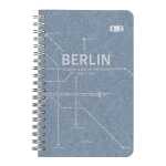 Clairefontaine Jeans Spiraladressb 11x17 50Bl lin