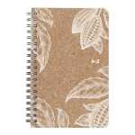 Clairefontaine Cocoa Spiraladressb 11x17 50Bl lin