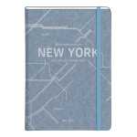 Clairefontaine Jeans, Notizbuch HC A5 48Bl lin st