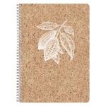 Clairefontaine Cocoa, Spiralheft A4 74Bl lin+Rd st