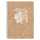 Clairefontaine Cocoa, Spiralheft A4 74Bl lin+Rd st