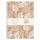 Clairefontaine Cocoa, Spiralheft A4 74Bl lin+Rd st