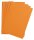 Clairefontaine Clairefontaine 90773C - Packung mit 25 Bogen Zeichenpapier Etival Color, DIN A3, 29,7 x 42cm, 160g, 1 Pack Orange