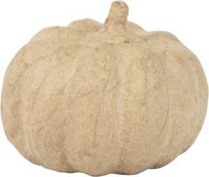 Pappmaché, Kürbis 16cm 3609510041953