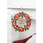 Pappmaché Blumenkranz 29cm 3609510010676