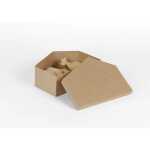 Pappmaché, Krippe mit Figuren AP