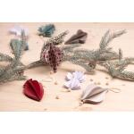 Set Dekoration Weihnachten 20,5x30