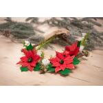 Set Krepppapier Xmas-Kranz 20,5x30