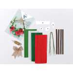 Set Krepppapier Xmas-Kranz 20,5x30