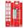 Clairefontaine TinyR 2Rl 5x0,35+Band kraft rt/bl