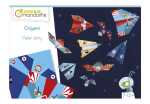 Kreativbox Origami, Flugzeuge 3609510541262
