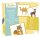 Clairefontaine Avenue Mandarine JE528C- Bildkarten, Wildtiere, 1 Box