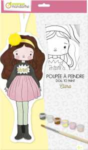 Puppe zum Bemalen, Clara 3609510530426