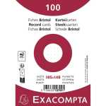 Karteikarten A6 dots 100St/Pkg weiß