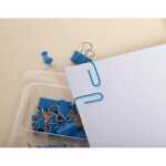 Set 58Büroklammern Iderama hellblau