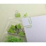 Set 58Büroklammern Iderama hellgrün