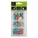 Set 58 Büroklammern Aquarel sort.