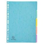 Exacompta Register A4 5tlg Manila 400g AQUAREL