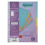 Exacompta Register A4 5tlg Manila 400g AQUAREL